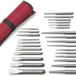 27 Piece Large Chrome Punch & Chisel Set