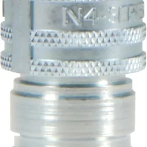 Pneumatic Quick Disconnect Coupling | Dix-Lock® N-Series | 3/4" Male NPTF x 1/2" Body Size | Plug | Steel
