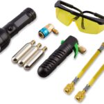Leak Saver Leak Shot Dye Inject Kit - Complete UV Dye Refrigerant Leak Detection Kit